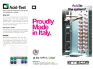 Brochure EN: No-Acid and Acid-Test