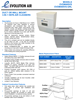 Evolution Air DM400VS Duct-mount Whole-house HEPA Air Cleaner Specifications